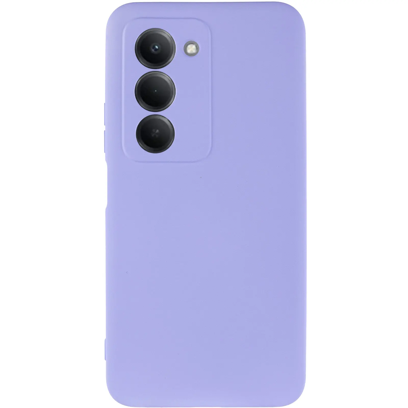 Чехол TPU GETMAN Liquid Silk Full Camera для Xiaomi Redmi 15 (EU), Сиреневый / Light purple 1, TPU, купить оптом с доставкой