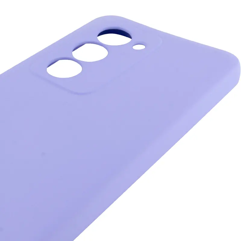 Чехол TPU GETMAN Liquid Silk Full Camera для Xiaomi Redmi 15 (EU), Сиреневый / Light purple 3, TPU, купить оптом с доставкой