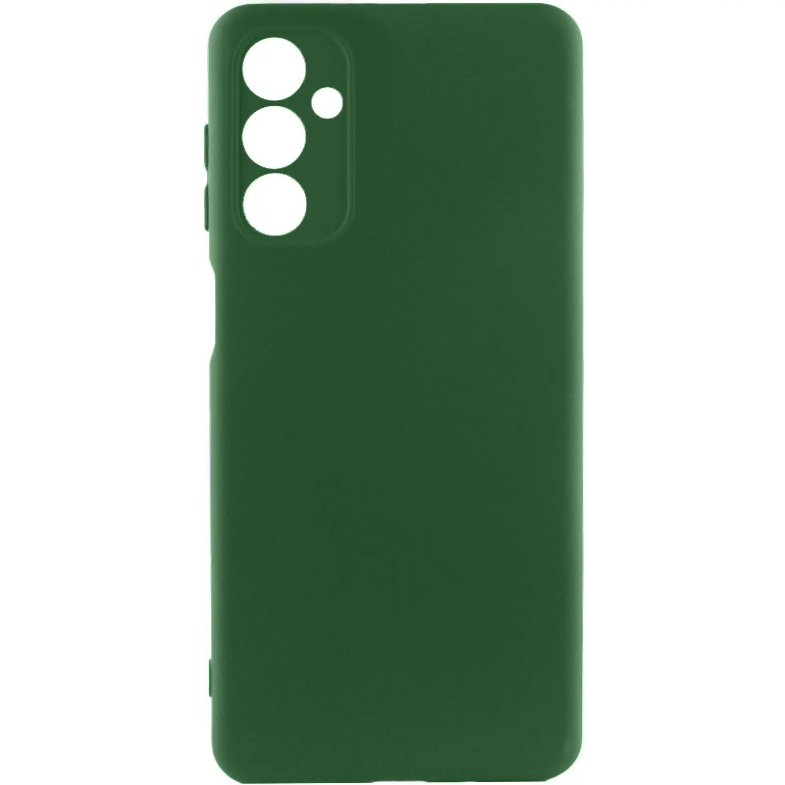 Чохол TPU GETMAN Liquid Silk Full Camera для Infinix Hot 60 Pro, Зелений / Dark green, TPU, купити оптом з доставкою