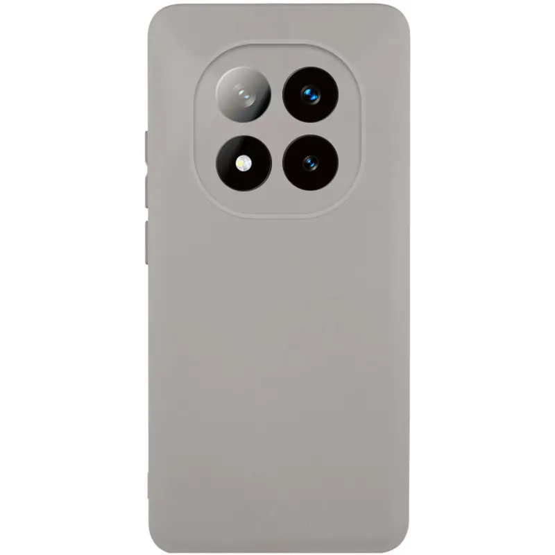 Чохол TPU GETMAN Liquid Silk Full Camera для Xiaomi Redmi Note 15 Pro 5G, Сірий / Lavender, TPU, купити оптом з доставкою