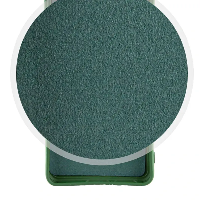 Чехол TPU GETMAN Liquid Silk Full Camera для Xiaomi Redmi Note 15 Pro+ 5G, Зеленый / Dark green 1, TPU, купить оптом с доставкой