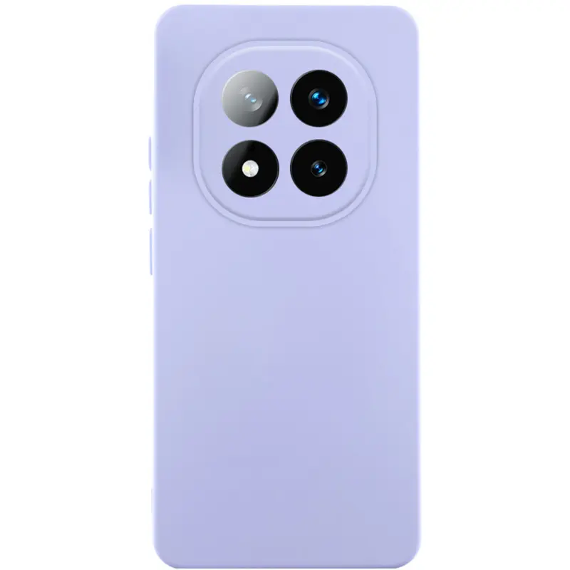 Чехол TPU GETMAN Liquid Silk Full Camera для Xiaomi Redmi Note 15 Pro+ 5G, Сиреневый / Light purple, TPU, купить оптом с доставкой