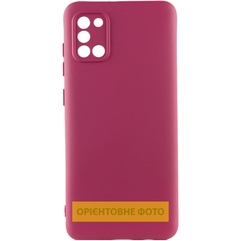 Чехол TPU GETMAN Liquid Silk Full Camera для Infinix Smart 10, Бордовый / Marsala, TPU, купить оптом с доставкой
