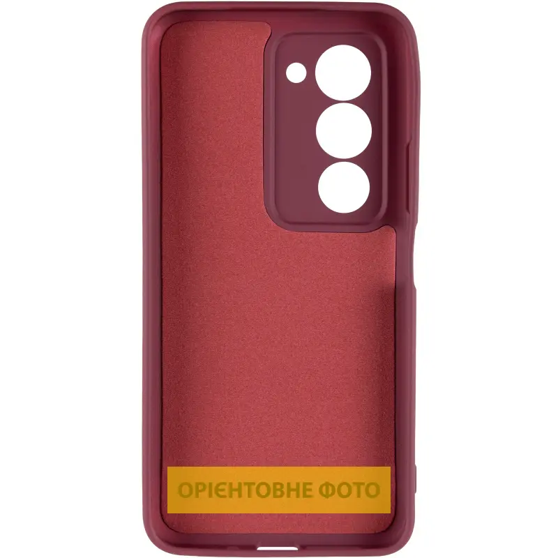 Чехол TPU GETMAN Liquid Silk Full Camera для Xiaomi Redmi 15 (Global), Бордовый / Marsala 2, TPU, купить оптом с доставкой