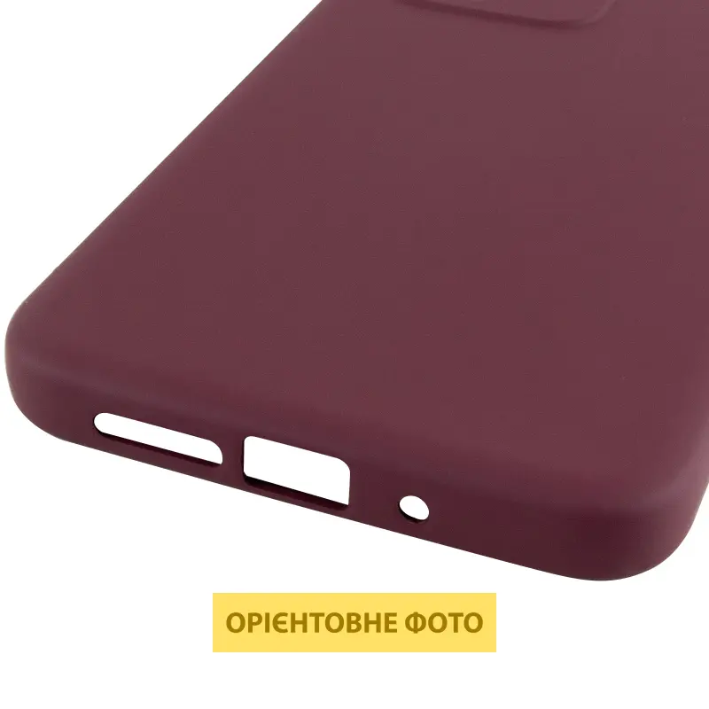 Чехол TPU GETMAN Liquid Silk Full Camera для Xiaomi Redmi 15 (Global), Бордовый / Marsala 4, TPU, купить оптом с доставкой