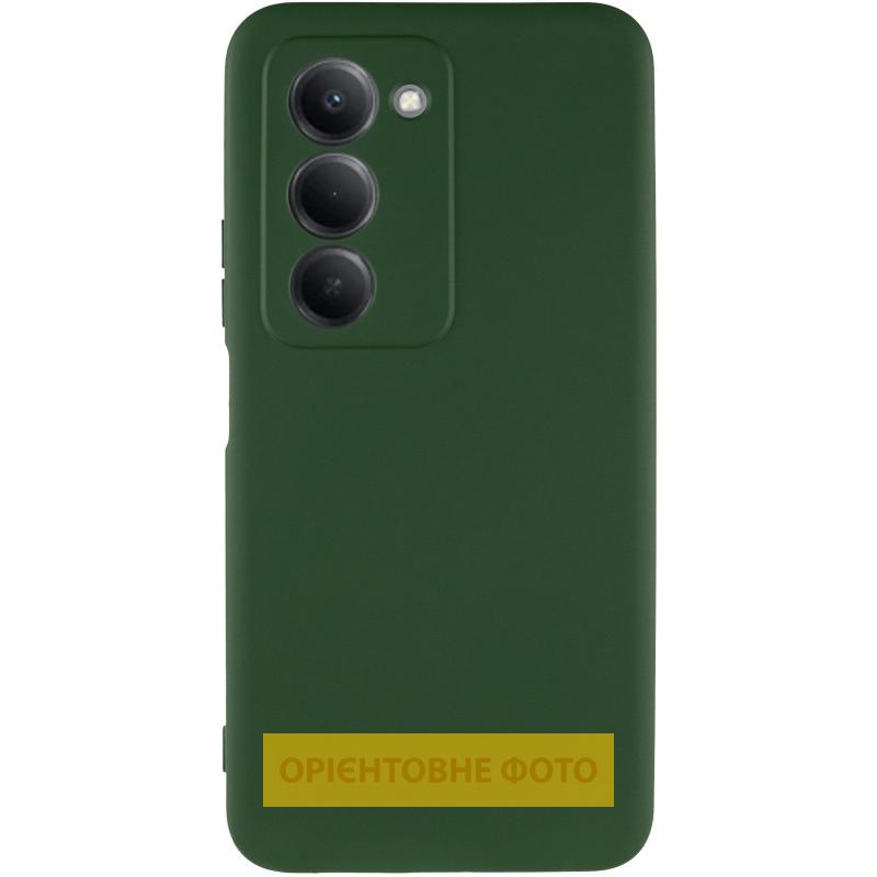 Чехол GETMAN Liquid Silk Full Camera для Xiaomi Redmi 15 (Global) | TPU + Микрофибра на картинке №2