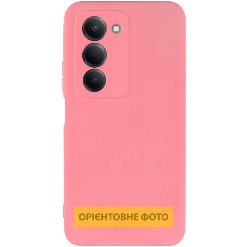 Чехол GETMAN Liquid Silk Full Camera для Xiaomi Redmi 15 (Global) | TPU + Микрофибра на картинке №2