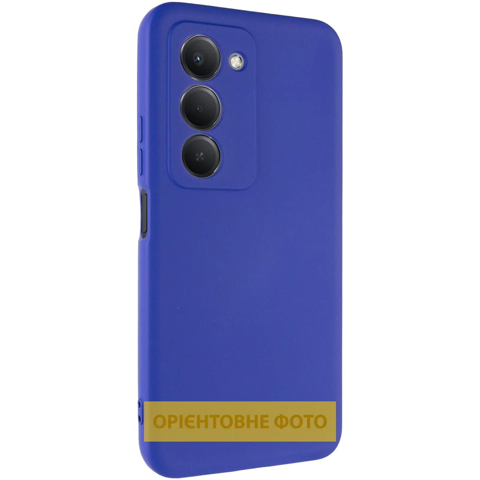 Чехол TPU GETMAN Liquid Silk Full Camera для Xiaomi Redmi 15 (Global), Синий / Deep navy, TPU, купить оптом с доставкой