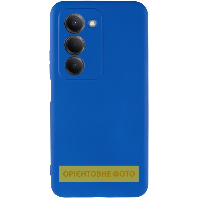 Чехол GETMAN Liquid Silk Full Camera для Xiaomi Redmi 15 (Global) | TPU + Микрофибра на картинке №2