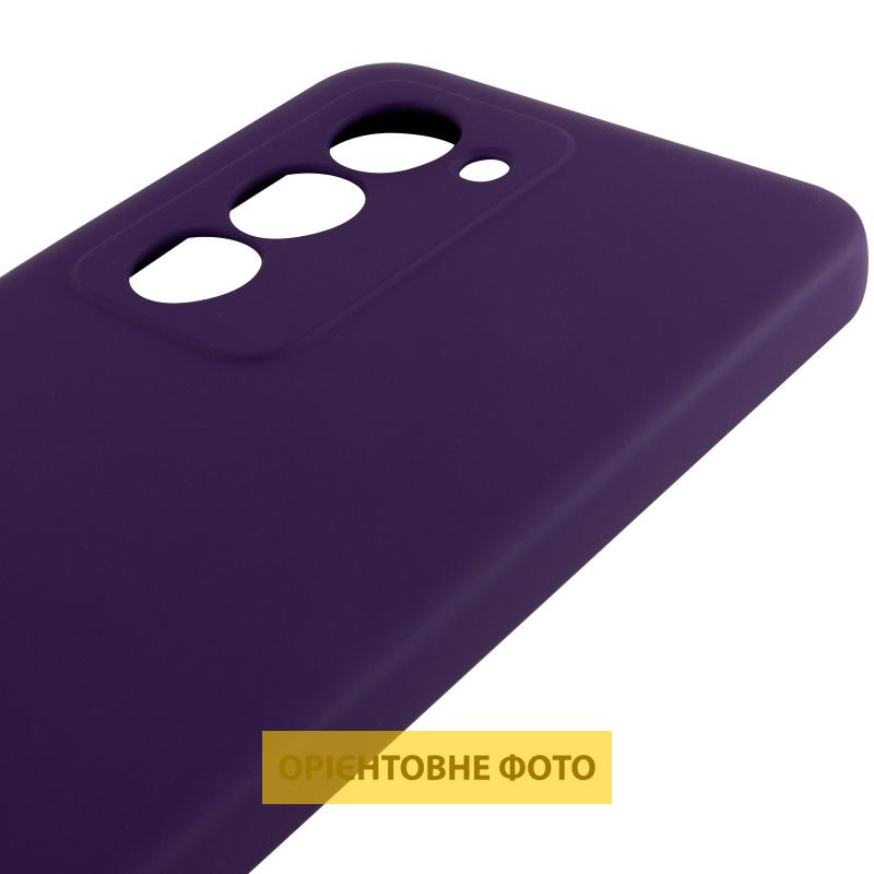 Чехол GETMAN Liquid Silk Full Camera для Xiaomi Redmi 15 (Global) | TPU + Микрофибра на картинке №4