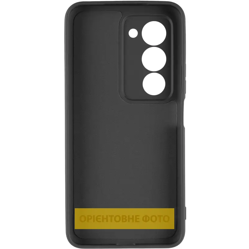 Чехол TPU GETMAN Liquid Silk Full Camera для Xiaomi Redmi 15 (Global), Черный / Black 3, TPU, купить оптом с доставкой