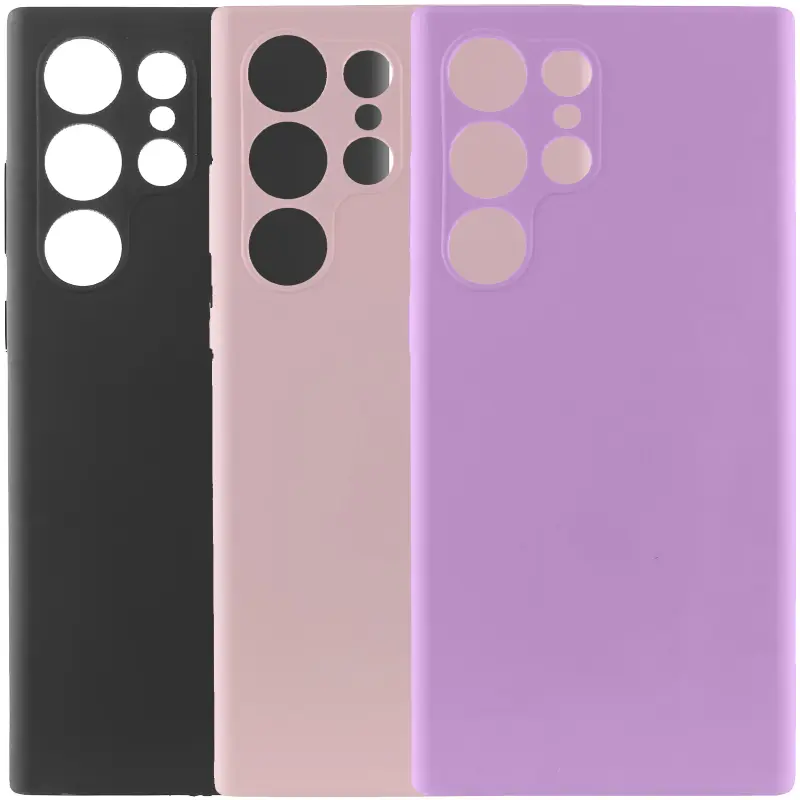 Чехол TPU GETMAN Liquid Silk Full Camera для Samsung Galaxy S26 Ultra, TPU, купить оптом с доставкой