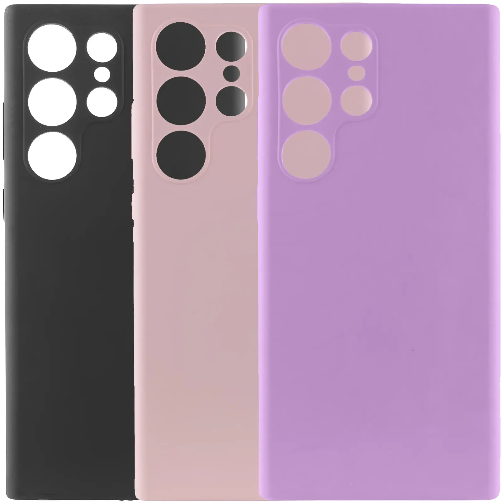 Чехол TPU GETMAN Liquid Silk Full Camera для Samsung Galaxy S26 Ultra, TPU, купить оптом с доставкой