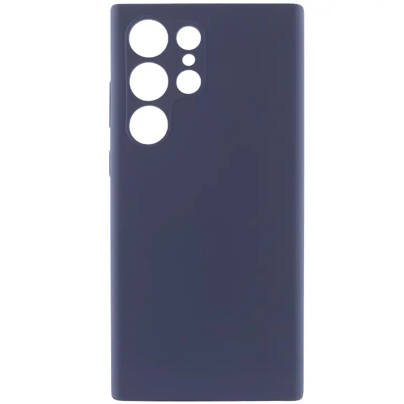 Чехол TPU GETMAN Liquid Silk Full Camera для Samsung Galaxy S26 Ultra, Синий / Midnight Blue, TPU, купить оптом с доставкой