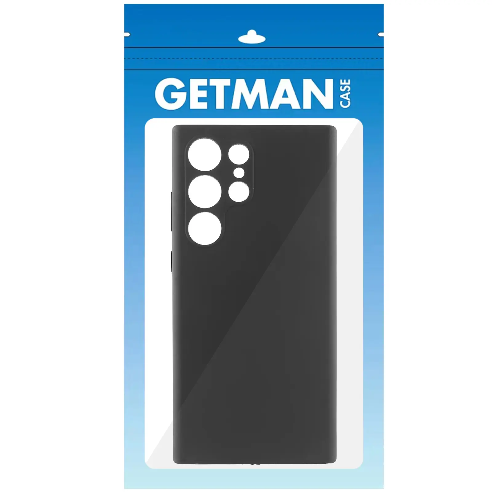 Чехол TPU GETMAN Liquid Silk Full Camera для Samsung Galaxy S26 Ultra, Черный / Black 3, TPU, купить оптом с доставкой