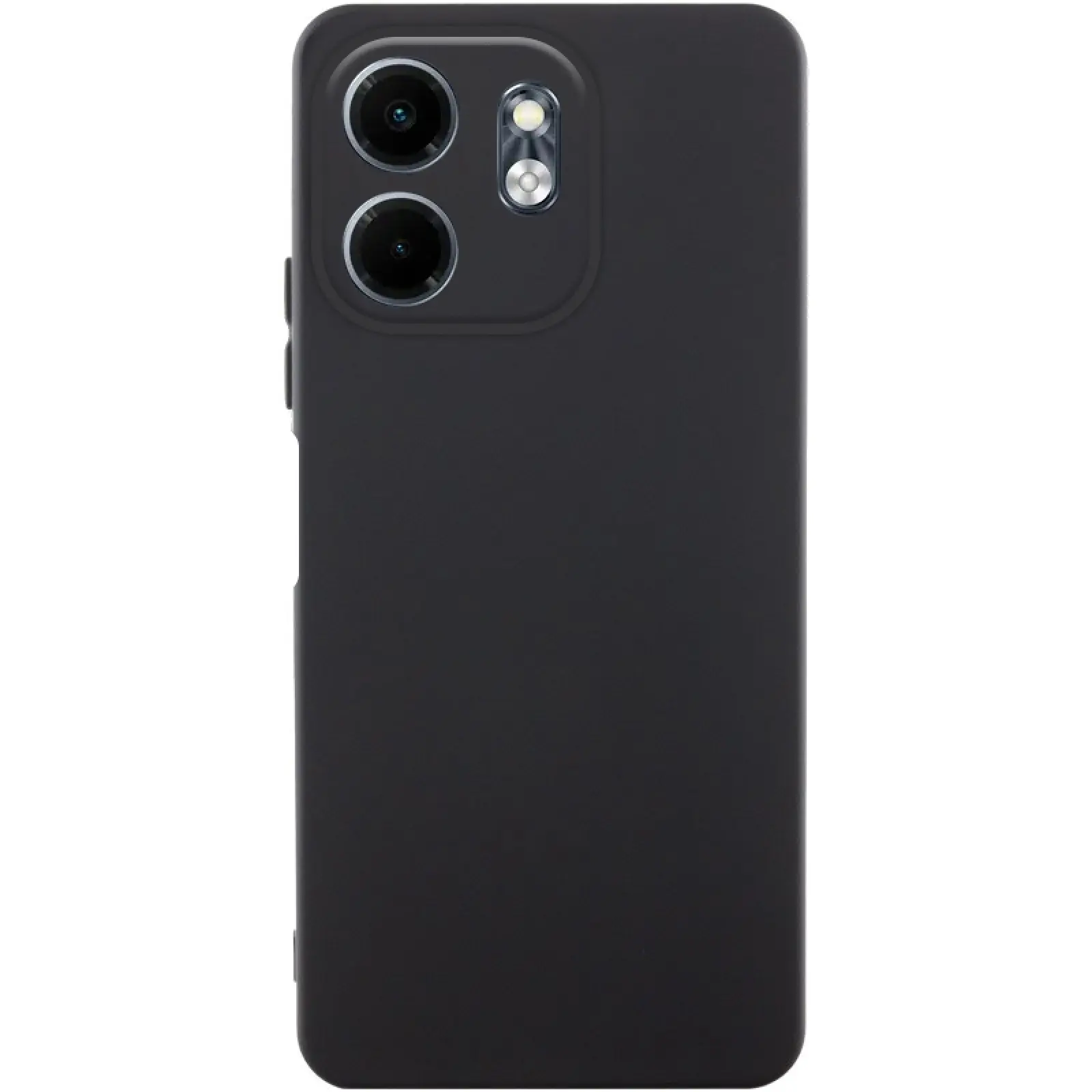 Чехол TPU GETMAN Liquid Silk Full Camera для TECNO Spark Go 2, Черный / Black, TPU, купить оптом с доставкой