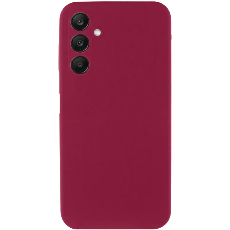 Чехол TPU GETMAN Liquid Silk Full Camera для ZTE Blade A56, Бордовый / Marsala, TPU, купить оптом с доставкой