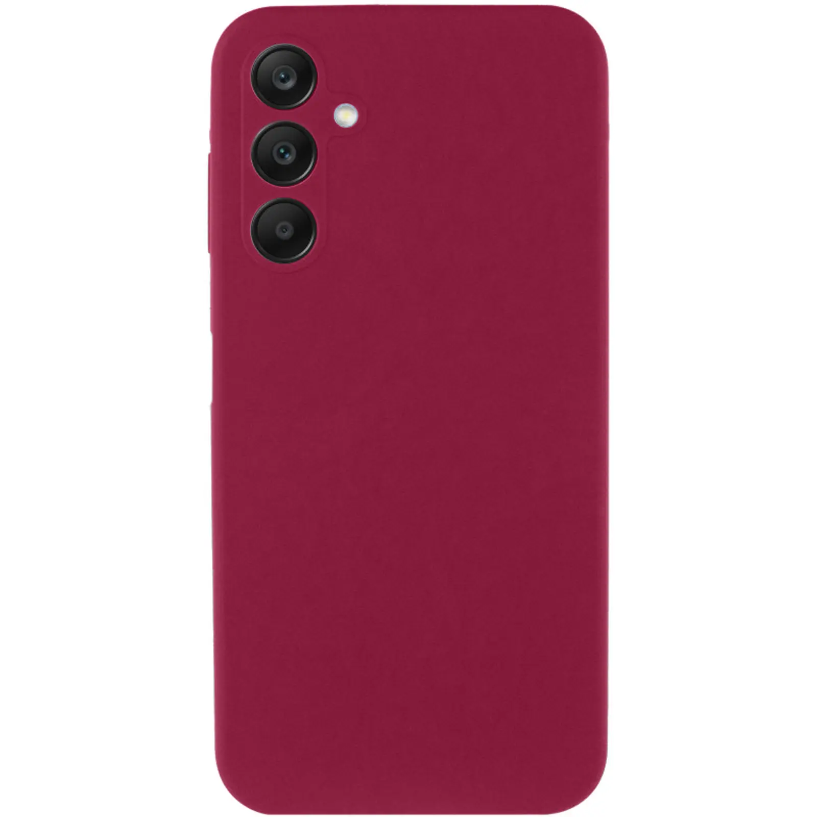 Чехол TPU GETMAN Liquid Silk Full Camera для ZTE Blade A56, Бордовый / Marsala, TPU, купить оптом с доставкой