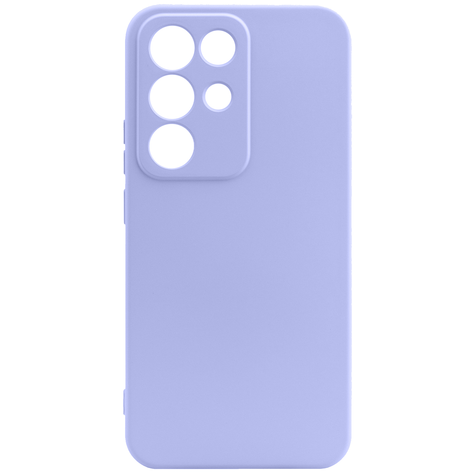 Чохол TPU GETMAN Liquid Silk Full Camera для Realme C85, Бузковий / Light purple, TPU, купити оптом з доставкою