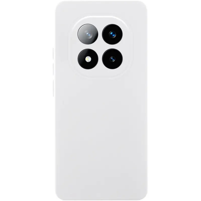 Чехол TPU GETMAN Liquid Silk Full Camera для Xiaomi Redmi Note 15 4G/5G (EU), Белый / White, TPU, купить оптом с доставкой