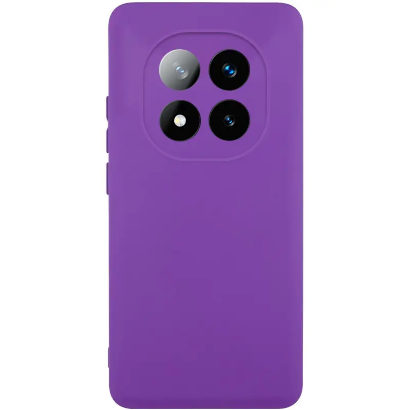 Чехол TPU GETMAN Liquid Silk Full Camera для Xiaomi Redmi Note 15 4G/5G (EU), Фиолетовый / Purple, TPU, купить оптом с доставкой