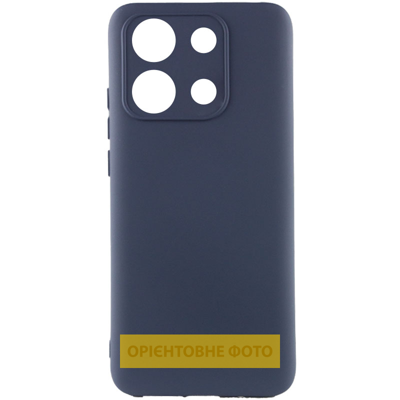 Чехол GETMAN Liquid Silk Full Camera для Xiaomi Poco X8 Pro | TPU + Микрофибра на картинке №1