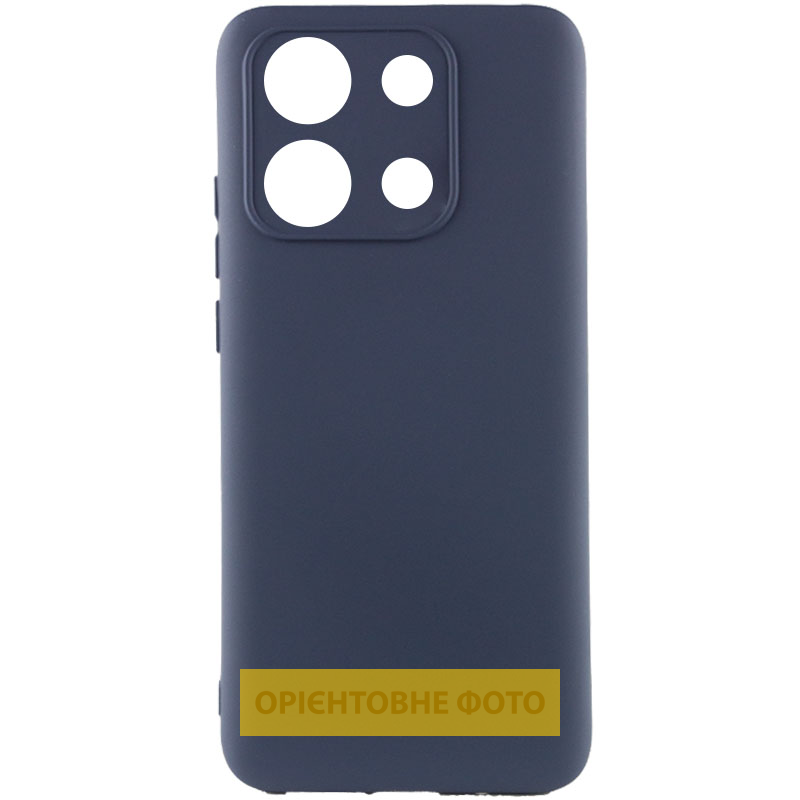 Чехол TPU GETMAN Liquid Silk Full Camera для Xiaomi Poco X8 Pro, Синий / Midnight Blue, TPU, купить оптом с доставкой