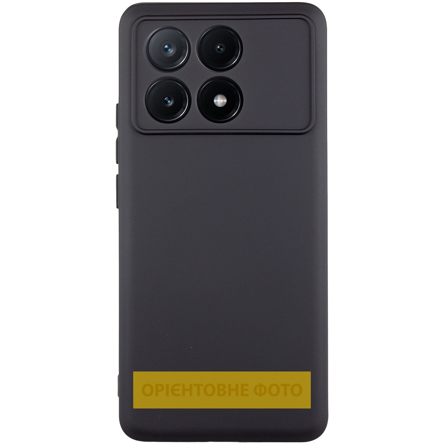 Чехол TPU GETMAN Liquid Silk Full Camera для Xiaomi Poco X8 Pro, Черный / Black, TPU, купить оптом с доставкой