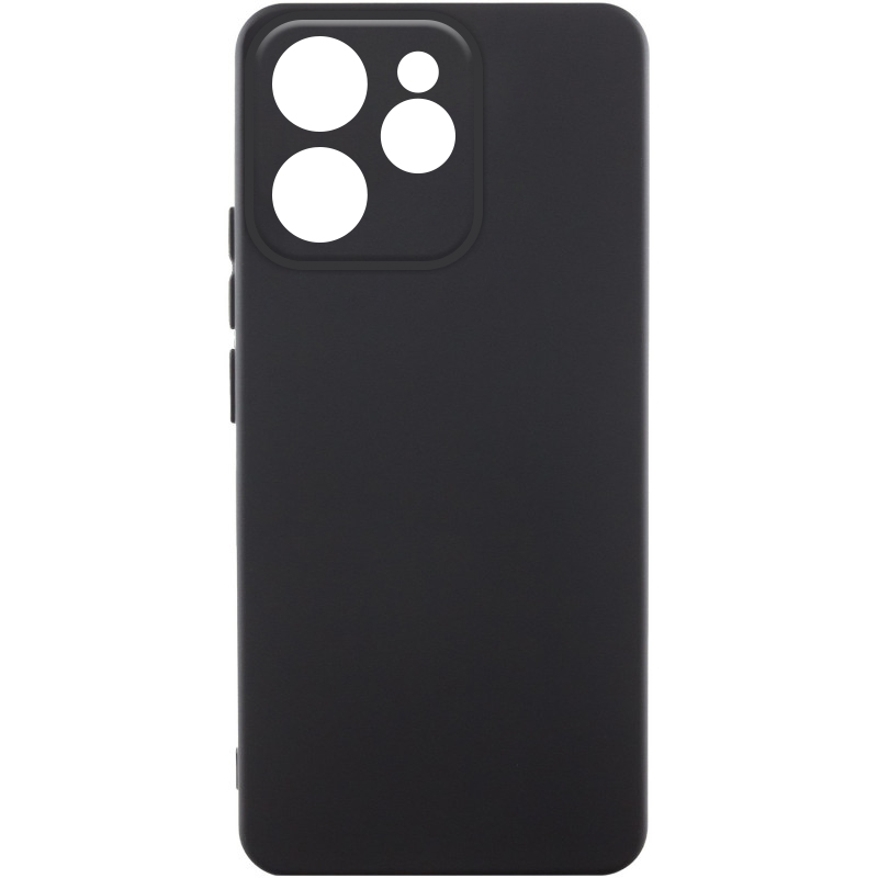 Чехол TPU GETMAN Liquid Silk Full Camera для Oppo Reno 15 Pro, Черный / Black, TPU, купить оптом с доставкой