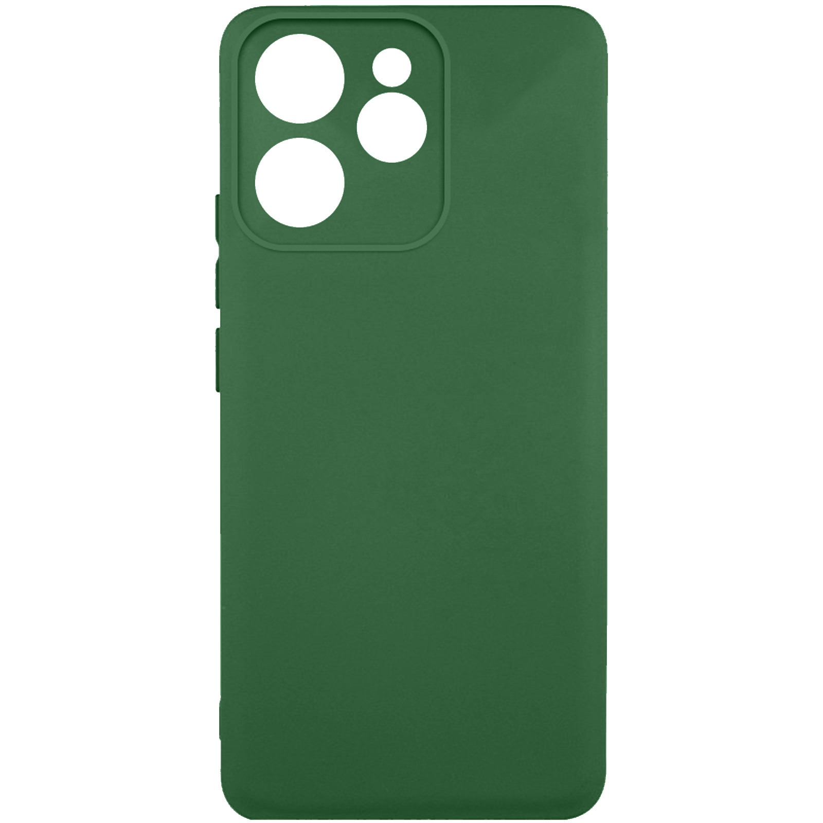 Чехол TPU GETMAN Liquid Silk Full Camera для Oppo Reno 15 Pro, Зеленый / Dark green, TPU, купить оптом с доставкой