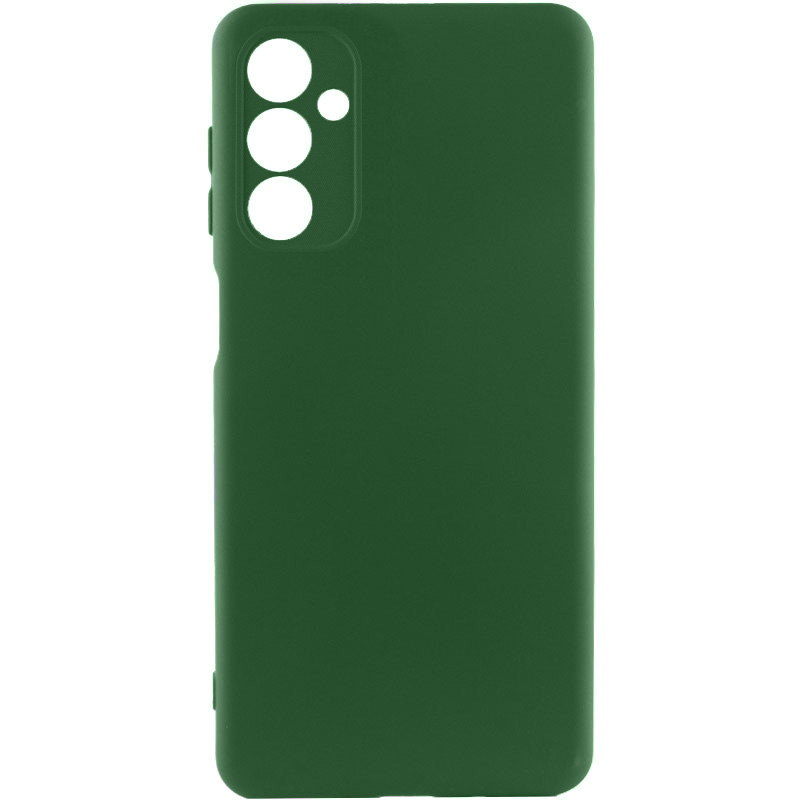 Чехол TPU GETMAN Liquid Silk Full Camera для Samsung Galaxy A27, Зеленый / Dark green, TPU, купить оптом с доставкой
