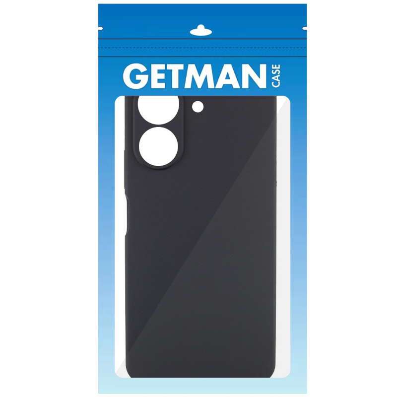 Чехол TPU GETMAN Liquid Silk Full Camera для Xiaomi Redmi A7 Pro 4G / Poco C81, Черный / Black 1, TPU, купить оптом с доставкой