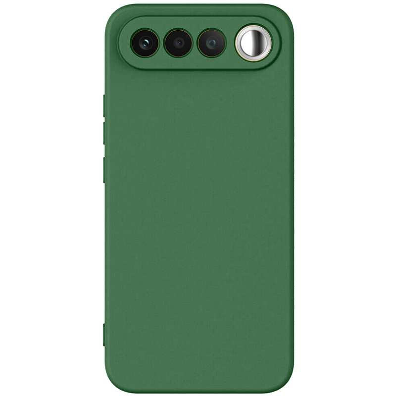 Чохол TPU GETMAN Liquid Silk Full Camera для Realme 16 5G, Зелений / Dark green, TPU, купити оптом з доставкою
