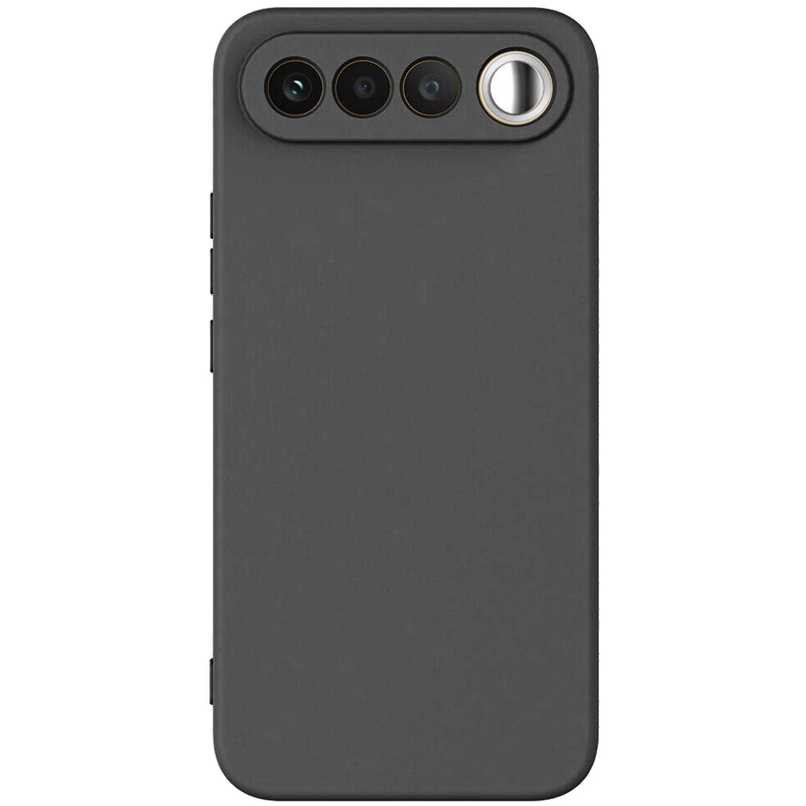 Чохол TPU GETMAN Liquid Silk Full Camera для Realme 16 5G, Чорний / Black, TPU, купити оптом з доставкою