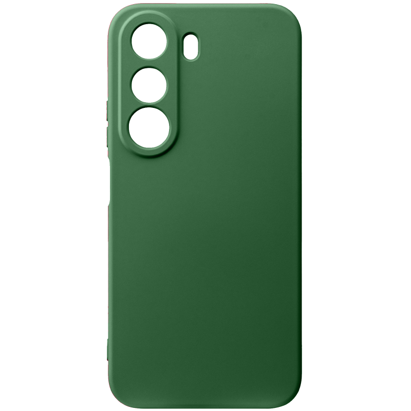 Чохол TPU GETMAN Liquid Silk Full Camera для Realme C100i, Зелений / Dark green, TPU, купити оптом з доставкою