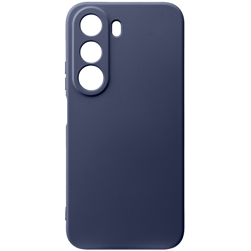 Чохол TPU GETMAN Liquid Silk Full Camera для Realme C100i, Синій / Midnight Blue, TPU, купити оптом з доставкою