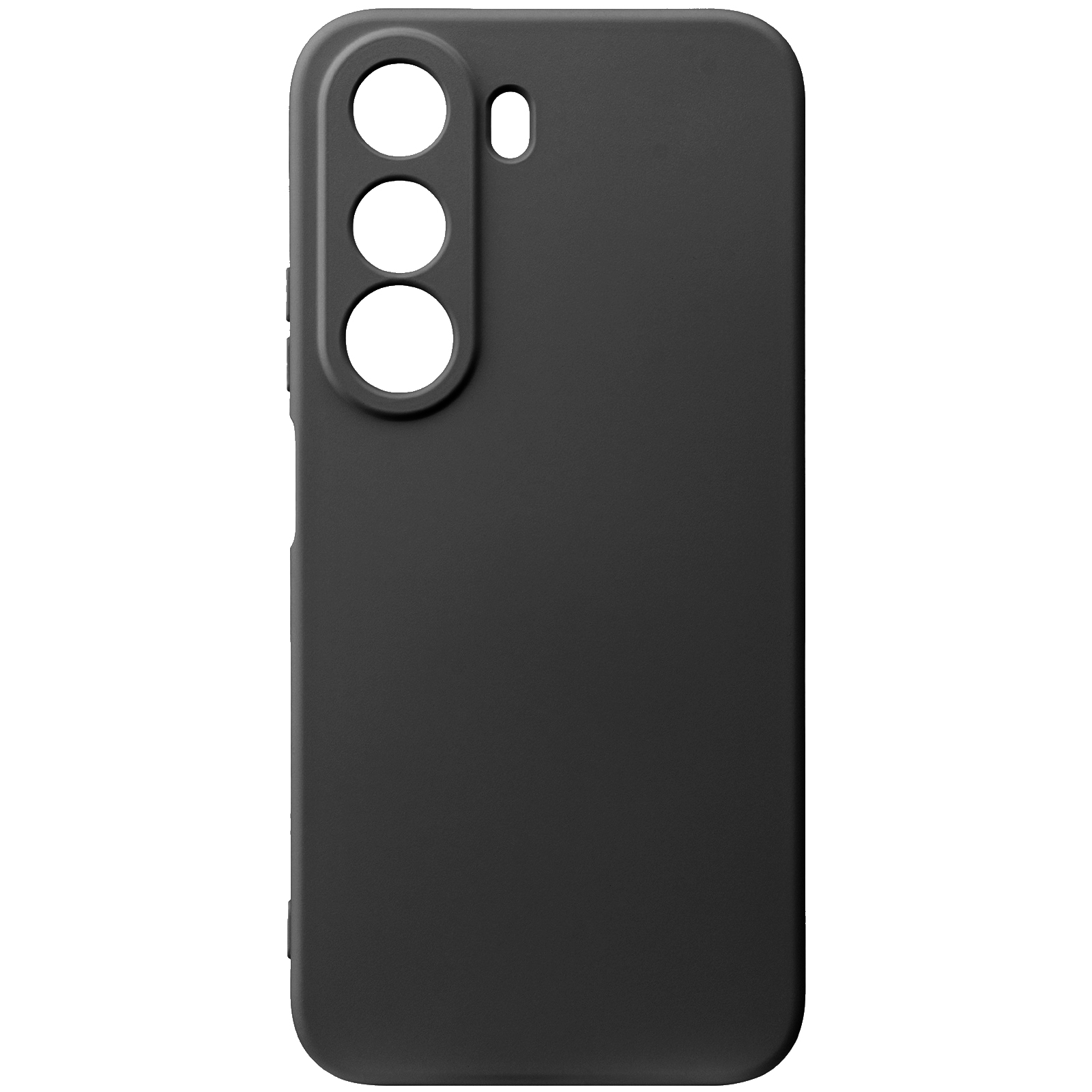 Чохол TPU GETMAN Liquid Silk Full Camera для Realme C100i, Чорний / Black, TPU, купити оптом з доставкою
