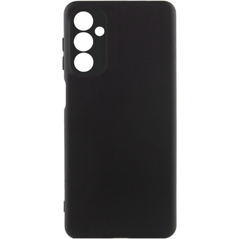 Чохол TPU GETMAN Liquid Silk Full Camera для Samsung Galaxy A18 / A17, Чорний / Black, TPU, купити оптом з доставкою