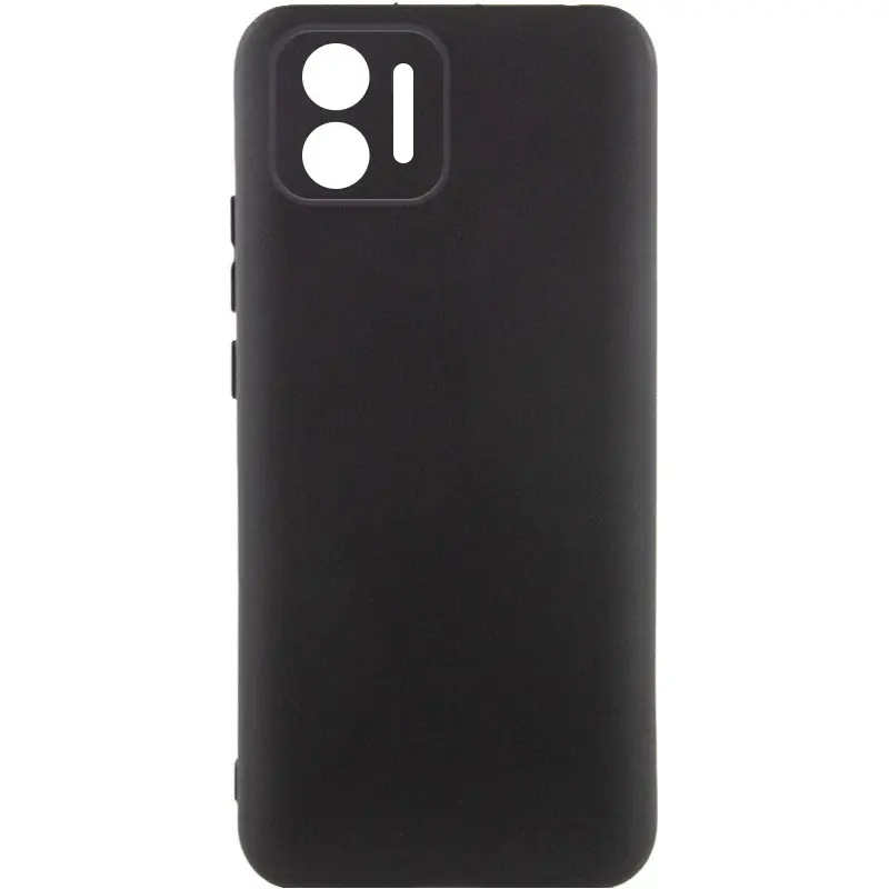 Чехол TPU GETMAN Liquid Silk Full Camera для Xiaomi Redmi 17C / 14C / Poco C75, Черный / Black, TPU, купить оптом с доставкой