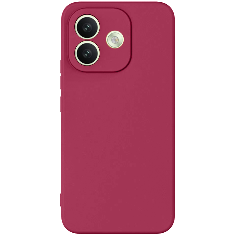 Чехол TPU GETMAN Liquid Silk Full Camera для Xiaomi Redmi Note 17 Pro, Бордовый / Marsala, TPU, купить оптом с доставкой