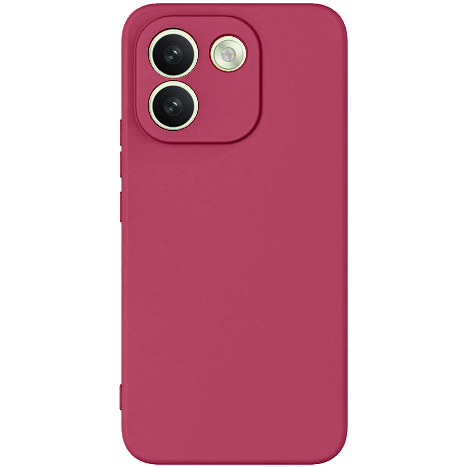 Чохол TPU GETMAN Liquid Silk Full Camera для Xiaomi Redmi Note 17 Pro Max, Бордовий / Marsala, TPU, купити оптом з доставкою