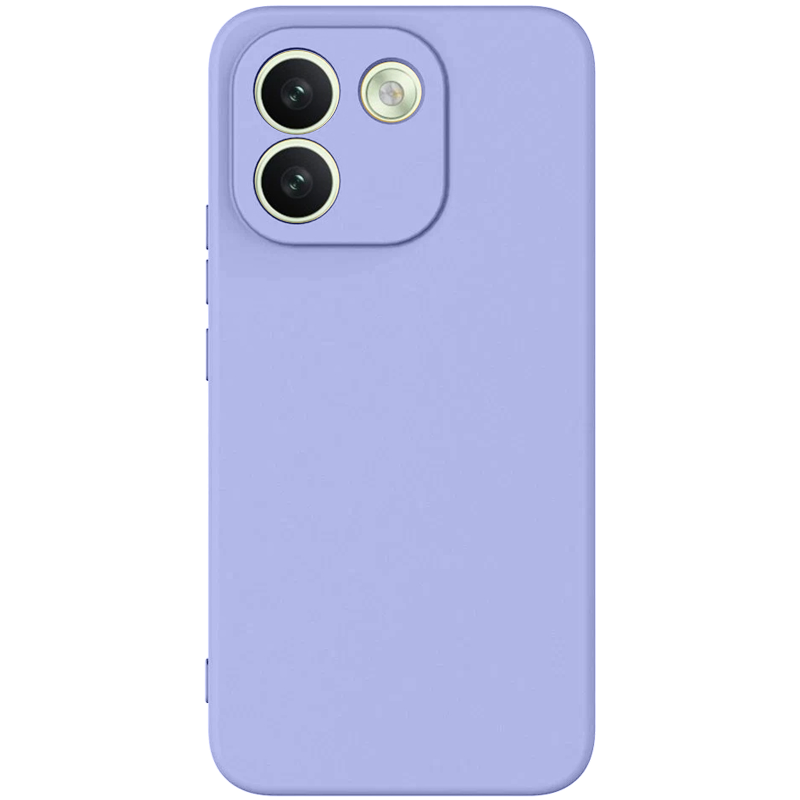 Чохол TPU GETMAN Liquid Silk Full Camera для Xiaomi Redmi Note 17 Pro Max, Бузковий / Light purple, TPU, купити оптом з доставкою