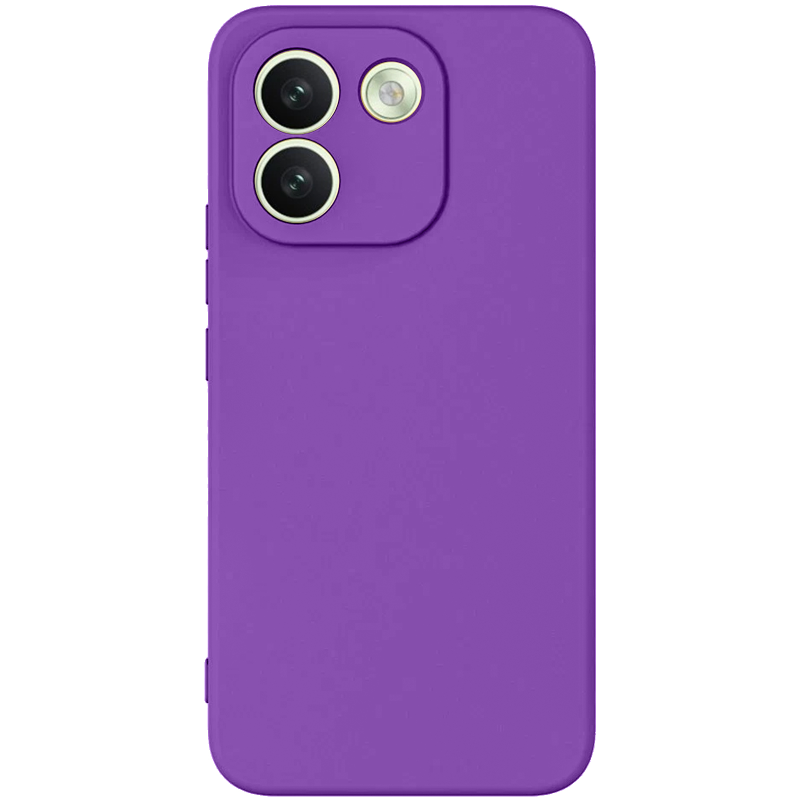 Чохол TPU GETMAN Liquid Silk Full Camera для Xiaomi Redmi Note 17 Pro Max, Фіолетовий / Purple, TPU, купити оптом з доставкою