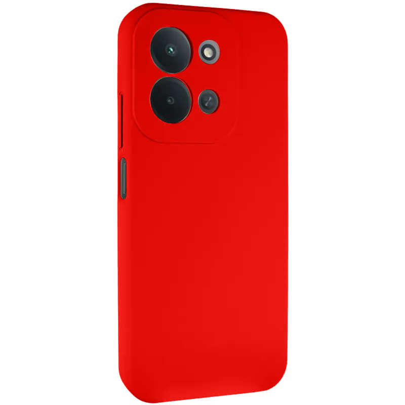 Чехол TPU GETMAN Liquid Silk Full Camera для Xiaomi Redmi 17, Красный / Dark Red, TPU, купить оптом с доставкой