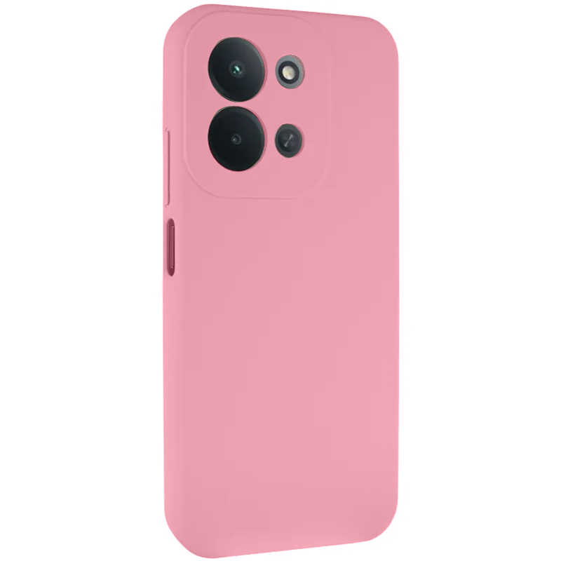 Чехол TPU GETMAN Liquid Silk Full Camera для Xiaomi Redmi 17, Розовый / Pink, TPU, купить оптом с доставкой
