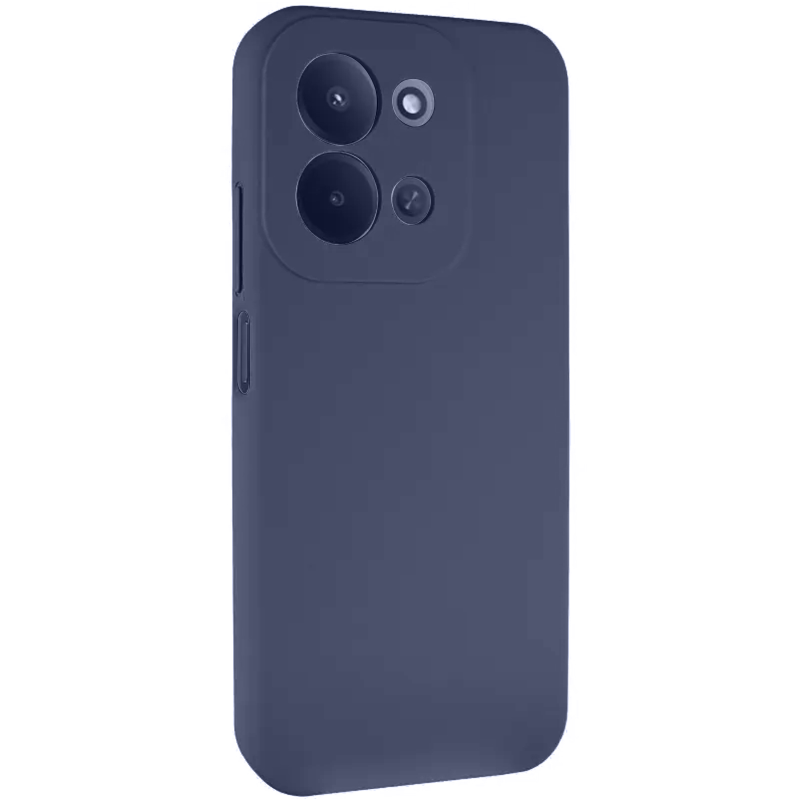 Чехол TPU GETMAN Liquid Silk Full Camera для Xiaomi Redmi 17, Синий / Midnight Blue, TPU, купить оптом с доставкой
