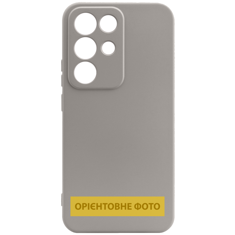 Чехол TPU GETMAN Liquid Silk Full Camera для Realme Note 80, Серый / Lavender, TPU, купить оптом с доставкой