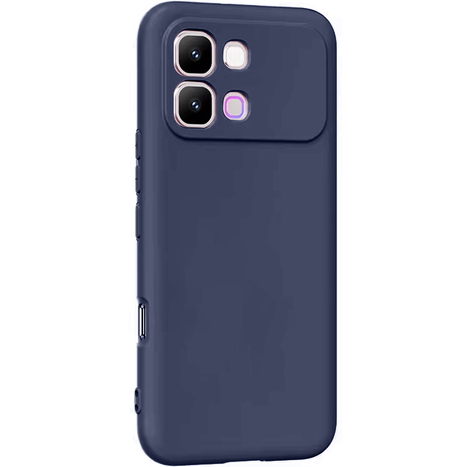 Чехол TPU GETMAN Liquid Silk Full Camera для Infinix Note Edge, Синий / Midnight Blue, TPU, купить оптом с доставкой