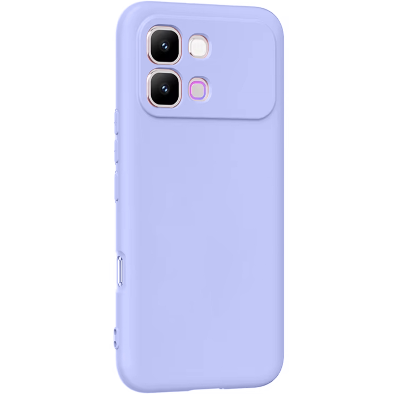 Чехол TPU GETMAN Liquid Silk Full Camera для Infinix Note Edge, Сиреневый / Light purple, TPU, купить оптом с доставкой