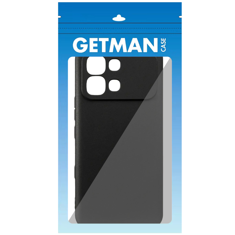 Чехол TPU GETMAN Liquid Silk Full Camera для Infinix Note Edge, Черный / Black 1, TPU, купить оптом с доставкой
